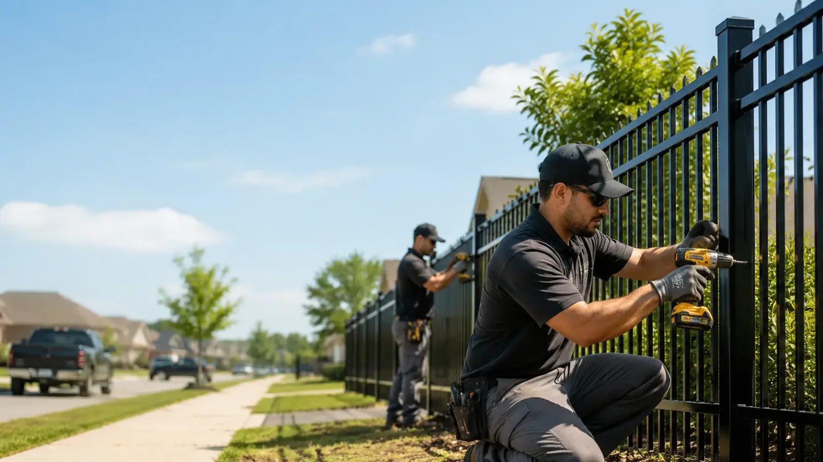 Metal Fence Installation in Weston, WY